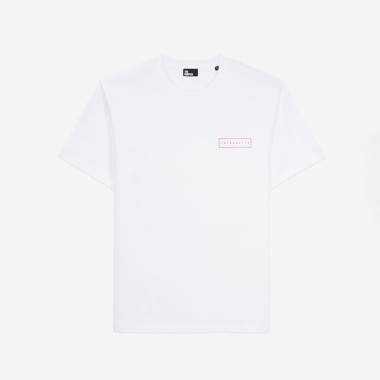 The Kooples Classic Erkek Beyaz T-Shirt