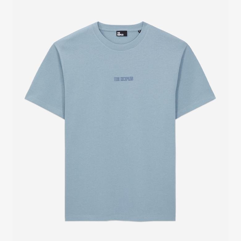 The Kooples Classics Erkek Mavi T-Shirt