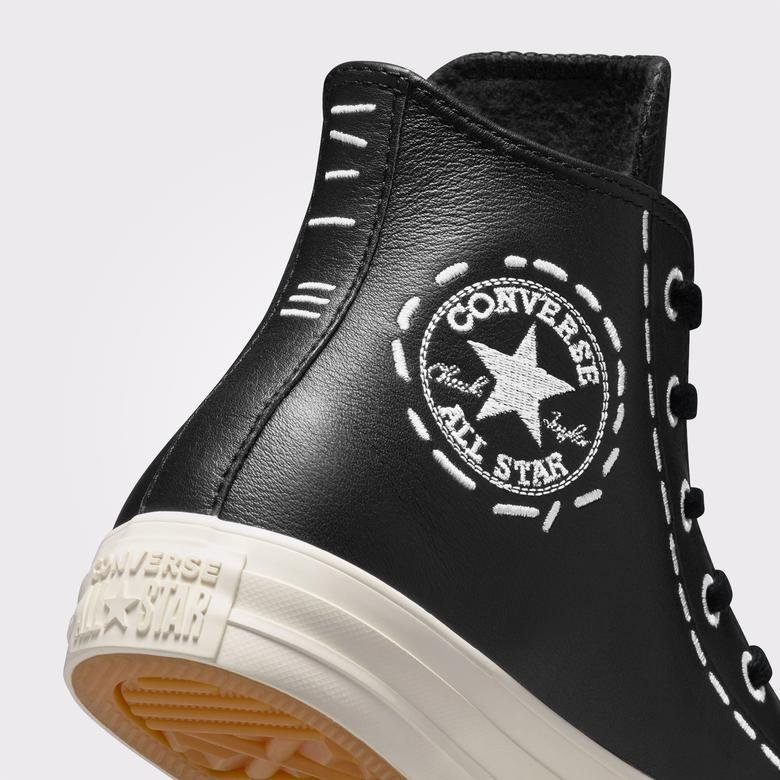 Converse Chuck Taylor All Star Bold Stitch Kadın Siyah Sneaker