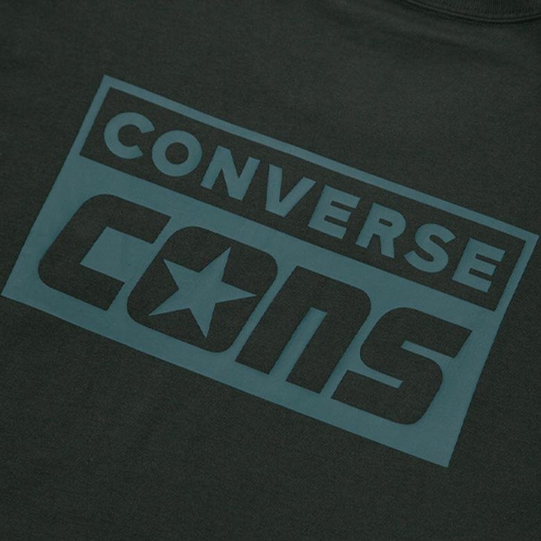 Converse Cons Graphic Erkek Gri T-Shirt