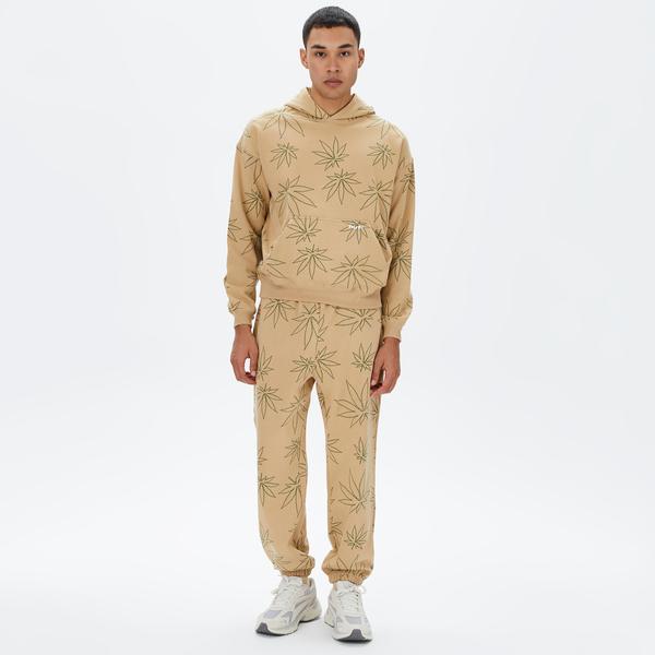 HUF Plantlife Polar Erkek Bej Eşofman Altı