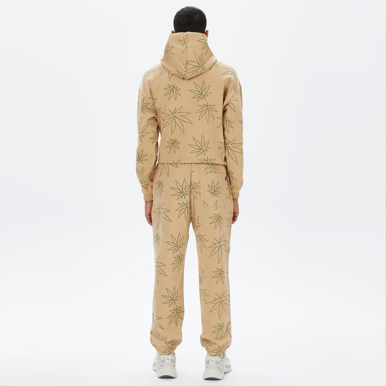 HUF Plantlife Polar Erkek Bej Eşofman Altı