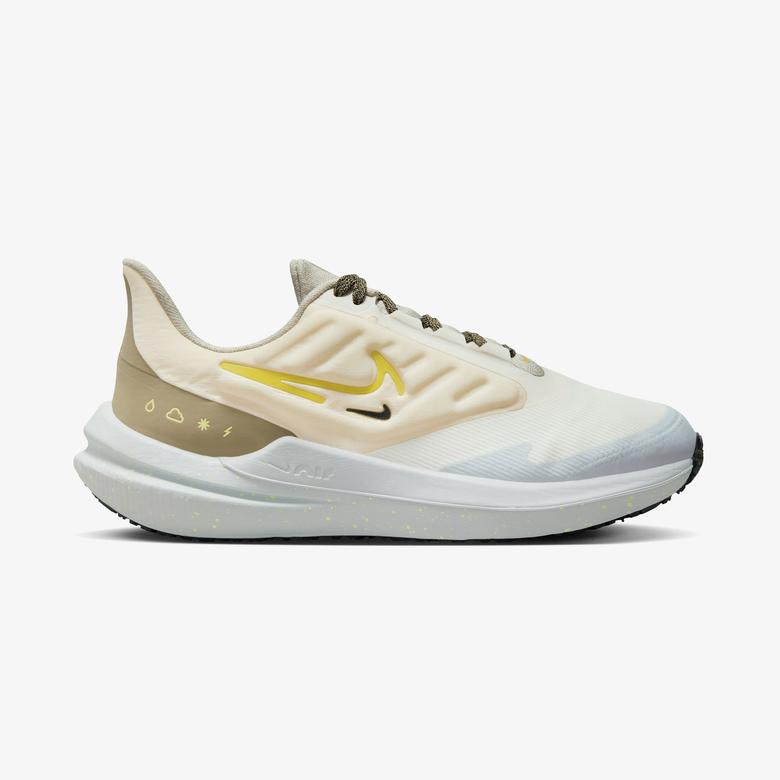 Nike Air Winflo 9 Shield Kadın Bej Koşu Ayakkabısı