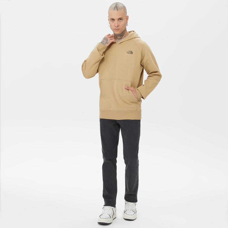 The North Face Raglan Redbox Hoodie Erkek Haki Sweatshirt