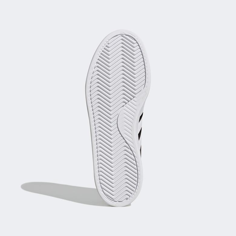 adidas Grand Court Cloudfoam Comfort Erkek Siyah Günlük Spor Ayakkabı