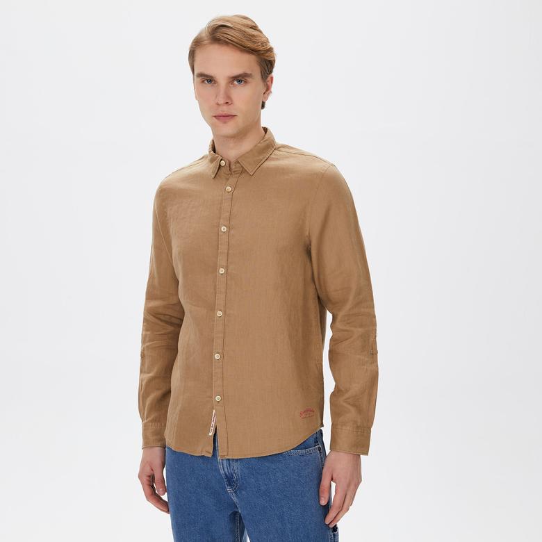 Scotch&Soda Erkek Kahverengi Gömlek