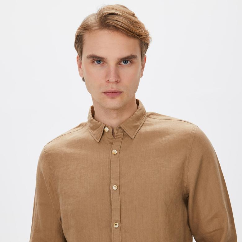 Scotch&Soda Erkek Kahverengi Gömlek