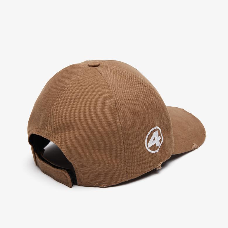 UNITED4 Unisex Kahverengi Şapka