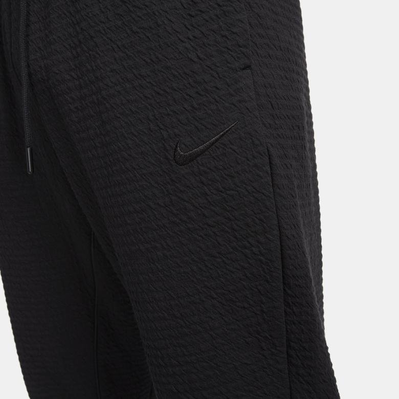 Nike Yoga Dri-Fit Texture Erkek Siyah Eşofman Altı