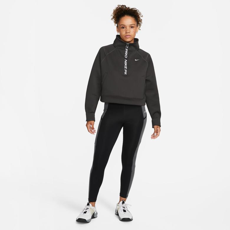 Nike Pro Dri-Fit High Rise 7/8 Femme Kadın Siyah Tayt