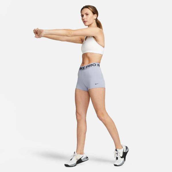 Nike Pro 365 Short 3 inç Kadın Gri Tayt