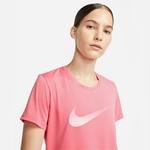 Nike One Dri-Fit Swoosh Hbr Kadın Pembe T-Shirt
