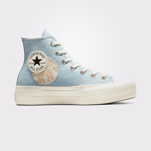 Converse Chuck Taylor All Star  Lift Kadın Mavi Sneaker