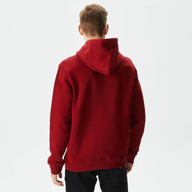 Tommy Hilfiger Erkek Kırmızı Sweatshirt