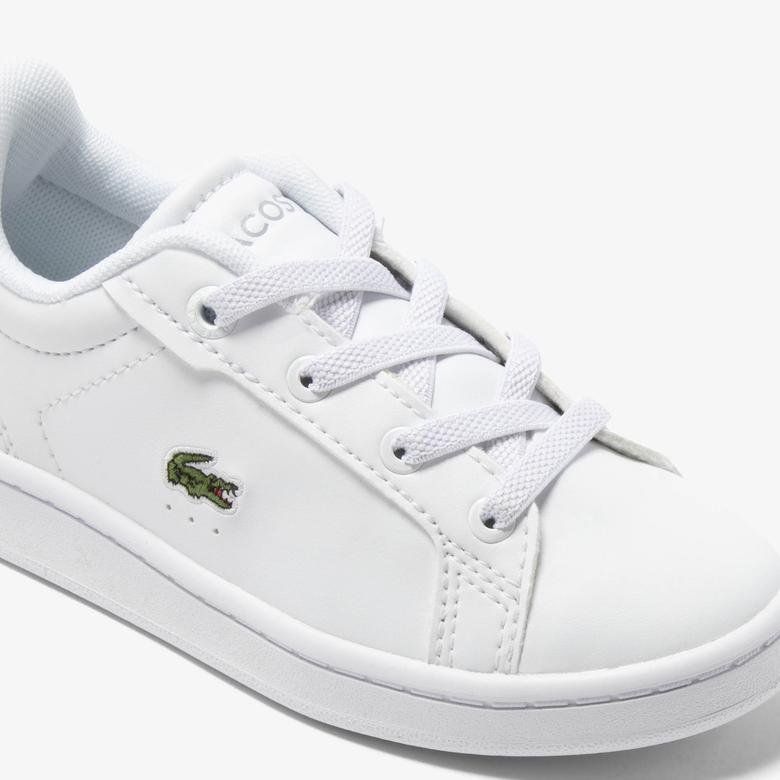 Lacoste Kids' Carnaby Pro Synthetic Fiber Trainers