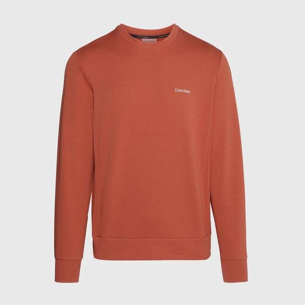 Calvin Klein Erkek Turuncu Sweatshirt