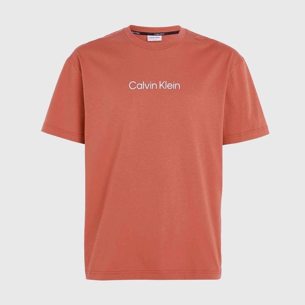 Calvin Klein Erkek Turuncu Tshirt