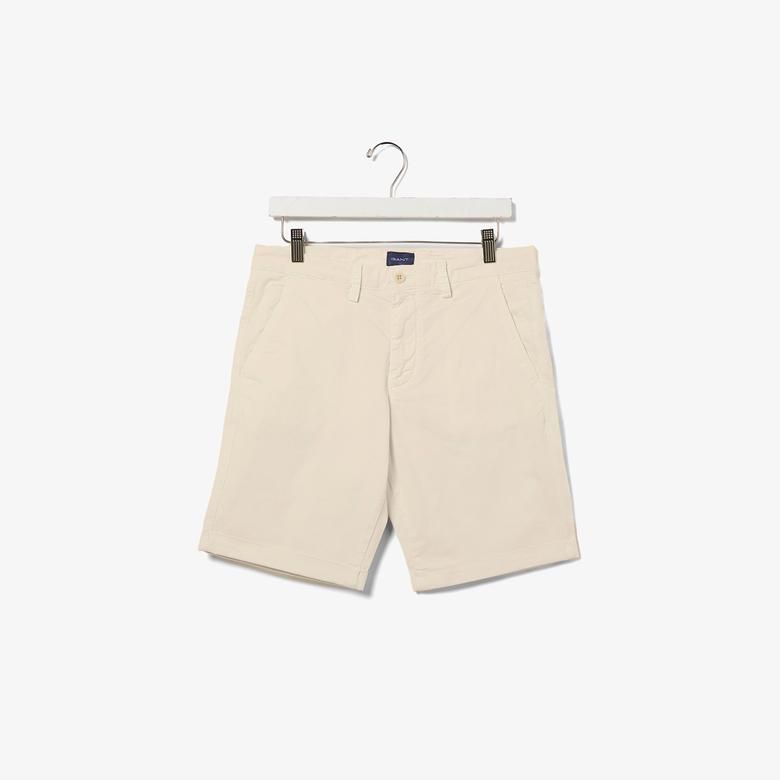 GANT Erkek Krem Regular Fit Şort