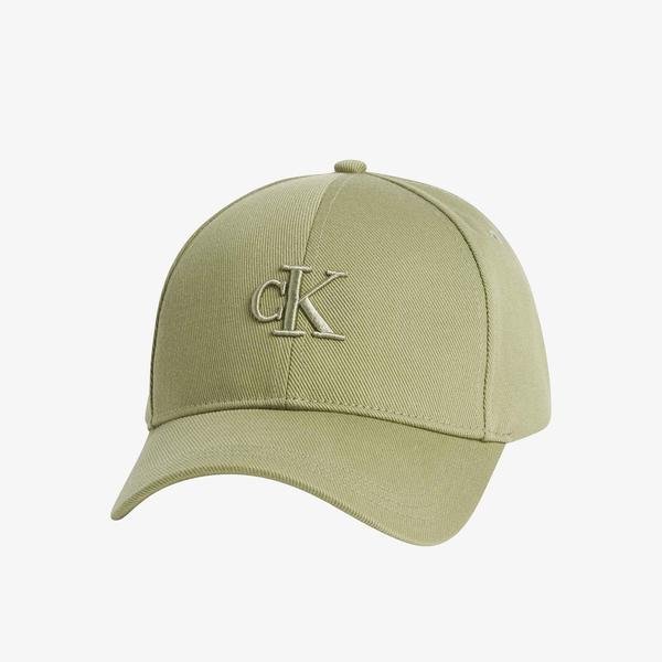 Calvin Klein Erkek Yeşil Şapka