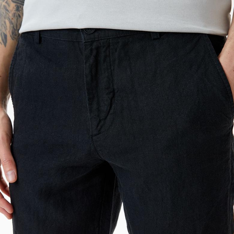 Lacoste Erkek Slim Fit Chino Siyah Pantolon