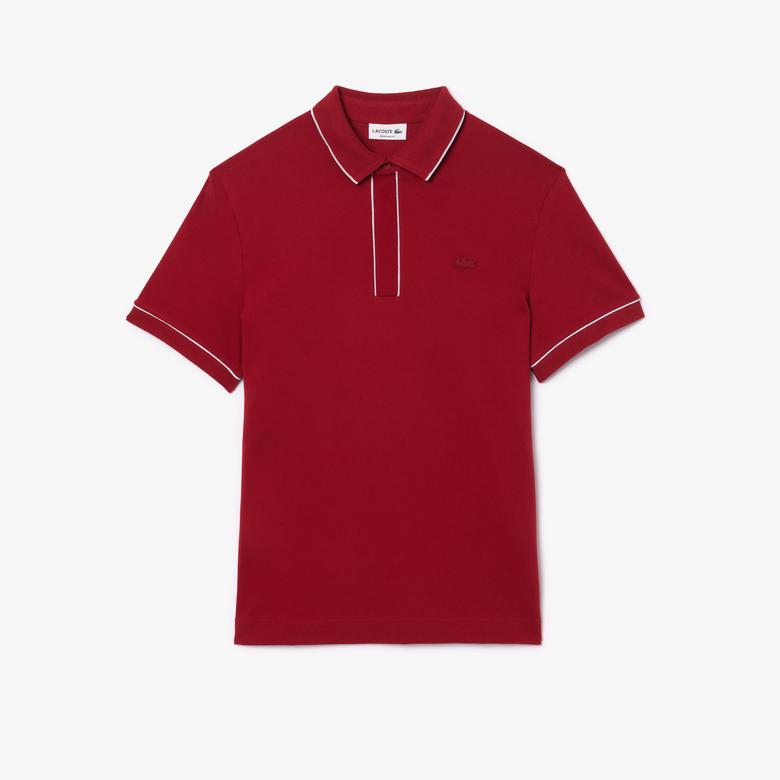 Lacoste Erkek Regular Fit Organik Pamuk Kırmızı Polo
