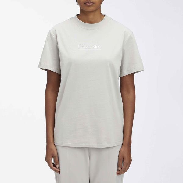 Calvin Klein Kadın Bej Tshirt