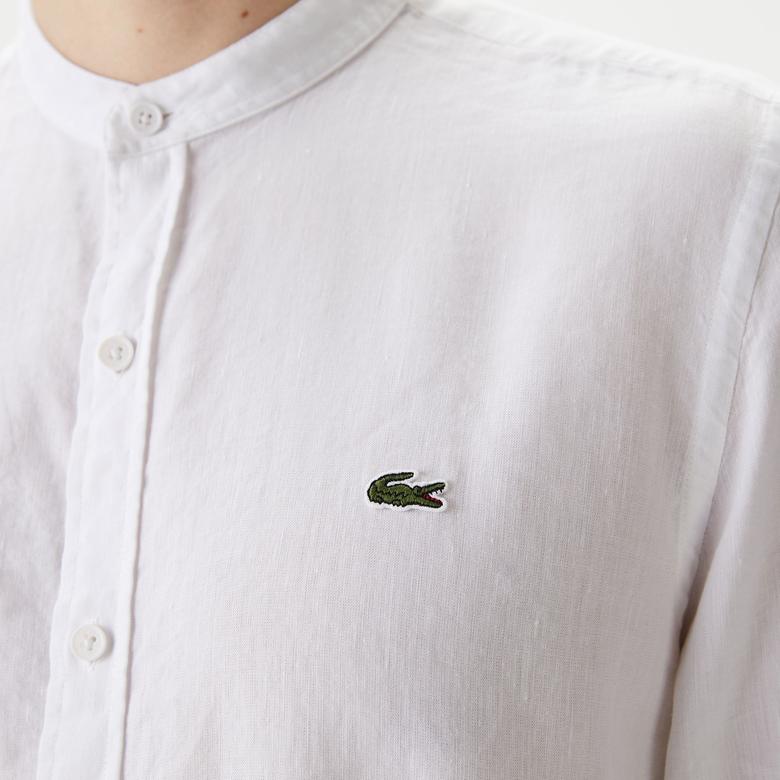 Lacoste Erkek Regular Fit Beyaz Gömlek