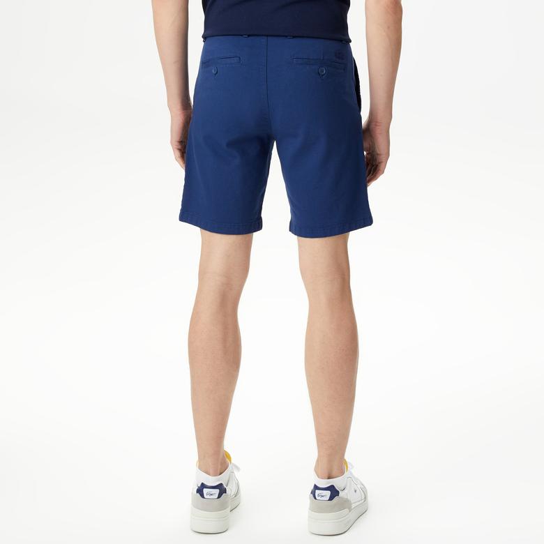 Lacoste Erkek Slim Fit Lacivert Bermuda
