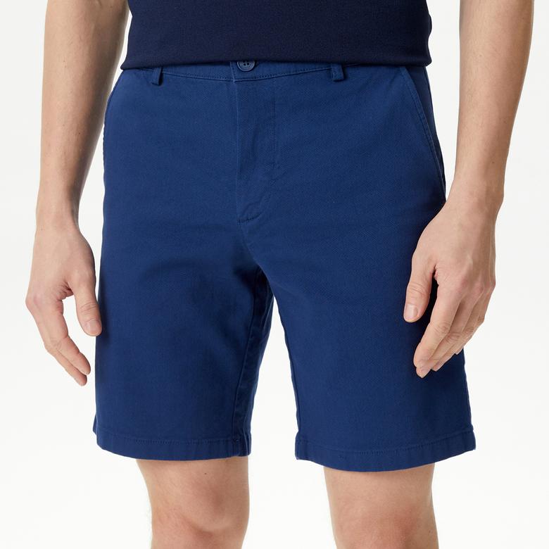 Lacoste Erkek Slim Fit Lacivert Bermuda
