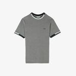 Lacoste Erkek Regular Fit Bisiklet Yaka Gri T-Shirt