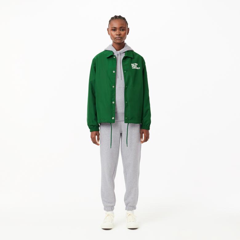 Lacoste Classic Unisex Relaxed Fit Gri Hoodie