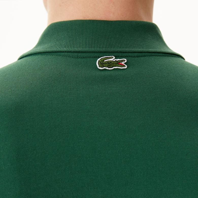 Lacoste Erkek Regular Fit Baskılı Yeşil Polo
