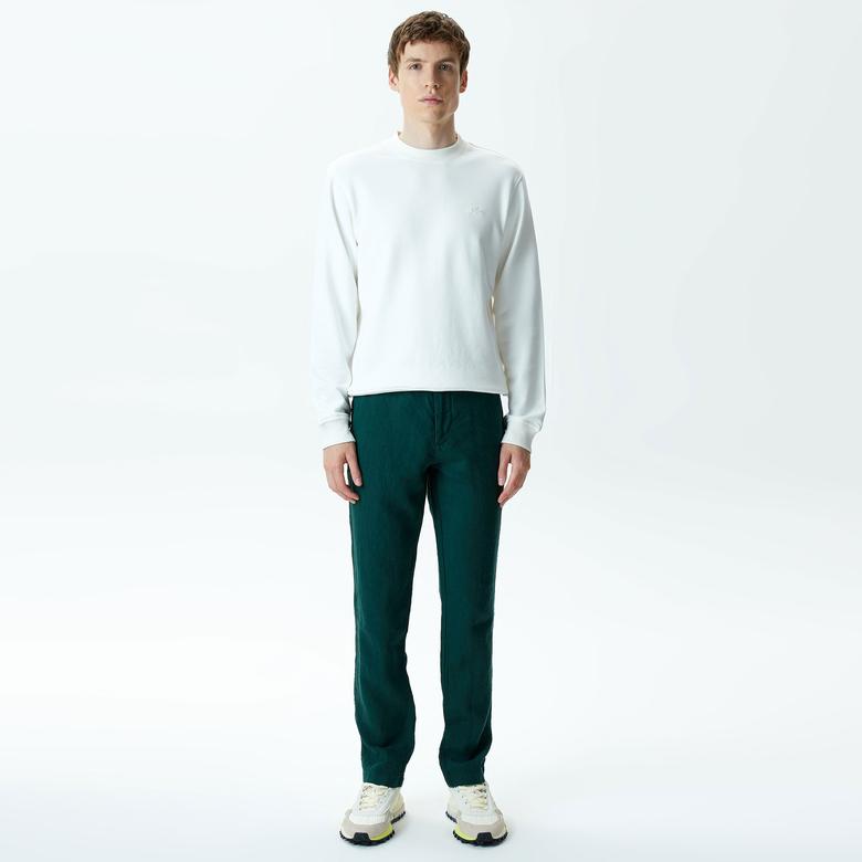 Lacoste Erkek Slim Fit Chino Yeşil Pantolon