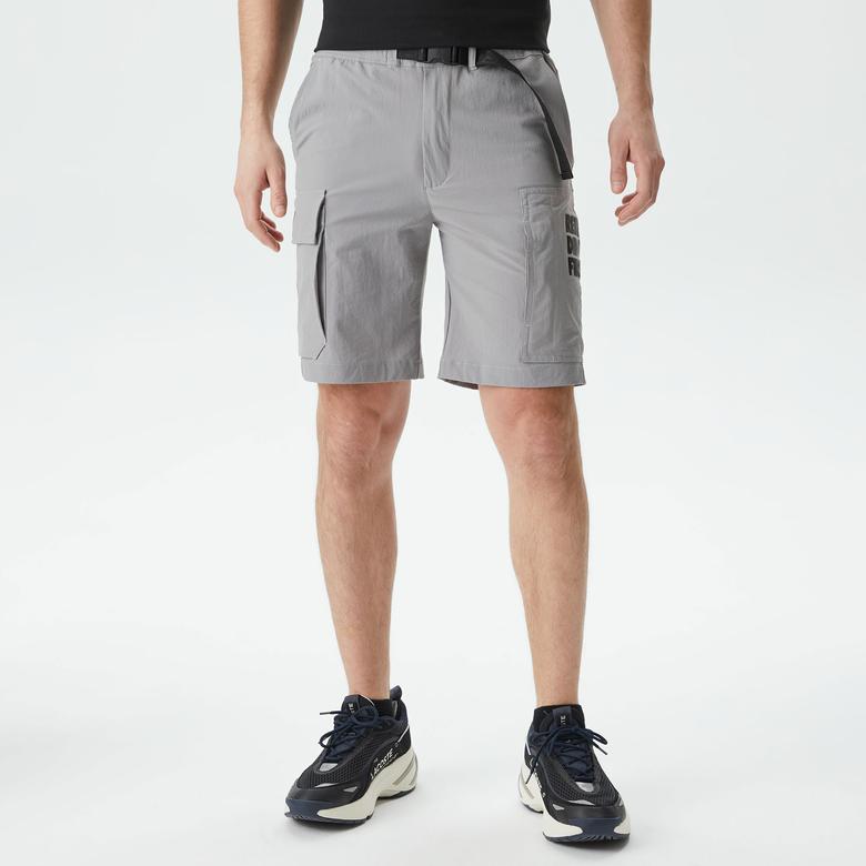 Lacoste Erkek Relaxed Fit Gri Bermuda