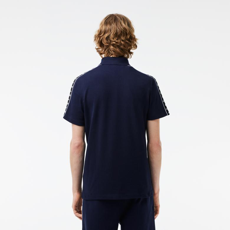Lacoste Erkek Regular Fit Baskılı Lacivert Polo