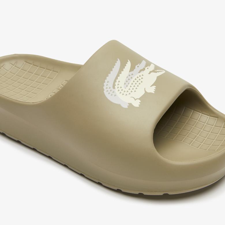 Lacoste Croco 2.0 Evo Kadın Haki Terlik