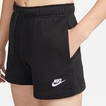 Nike Sportswear Club Fleece Mid-Rise Kadın Siyah Şort