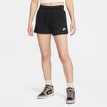 Nike Sportswear Club Fleece Mid-Rise Kadın Siyah Şort