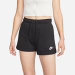 Nike Sportswear Club Fleece Mid-Rise Kadın Siyah Şort