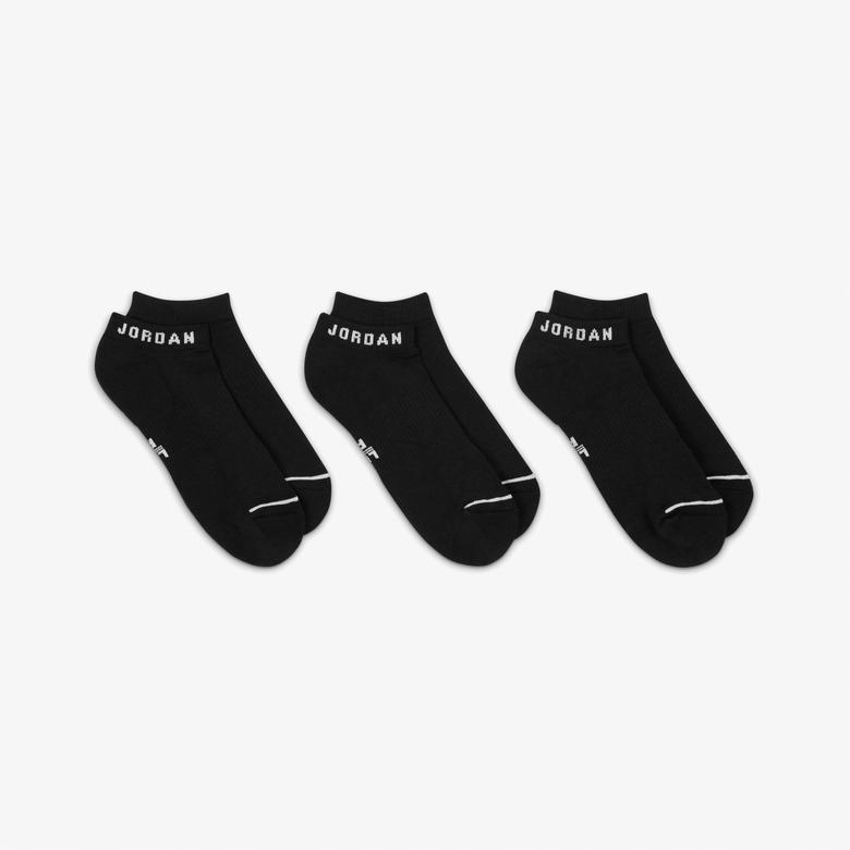 Jordan Unisex Siyah Çorap
