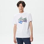 Lacoste Erkek Beyaz T-Shirt