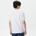 Lacoste Erkek Beyaz T-Shirt