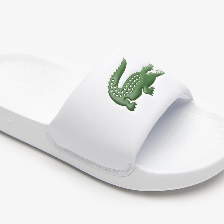 Lacoste Croco 1.0 Bebek Beyaz Terlik