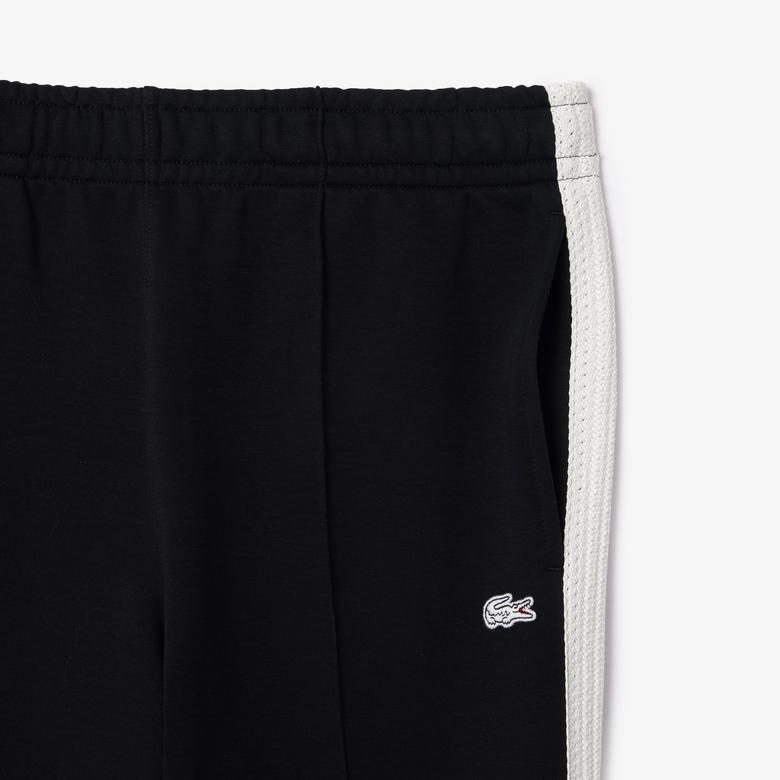 Lacoste Erkek Regular Fit Renk Bloklu Siyah Eşofman Altı