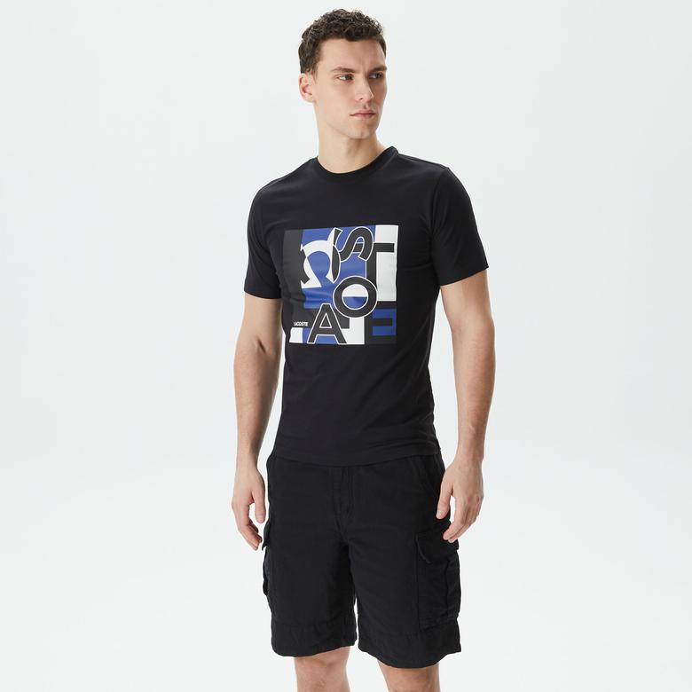 Lacoste Erkek Siyah T-Shirt