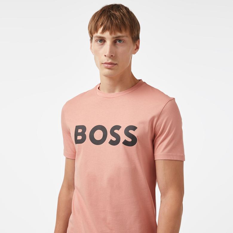 Boss Erkek Pembe T-Shirt