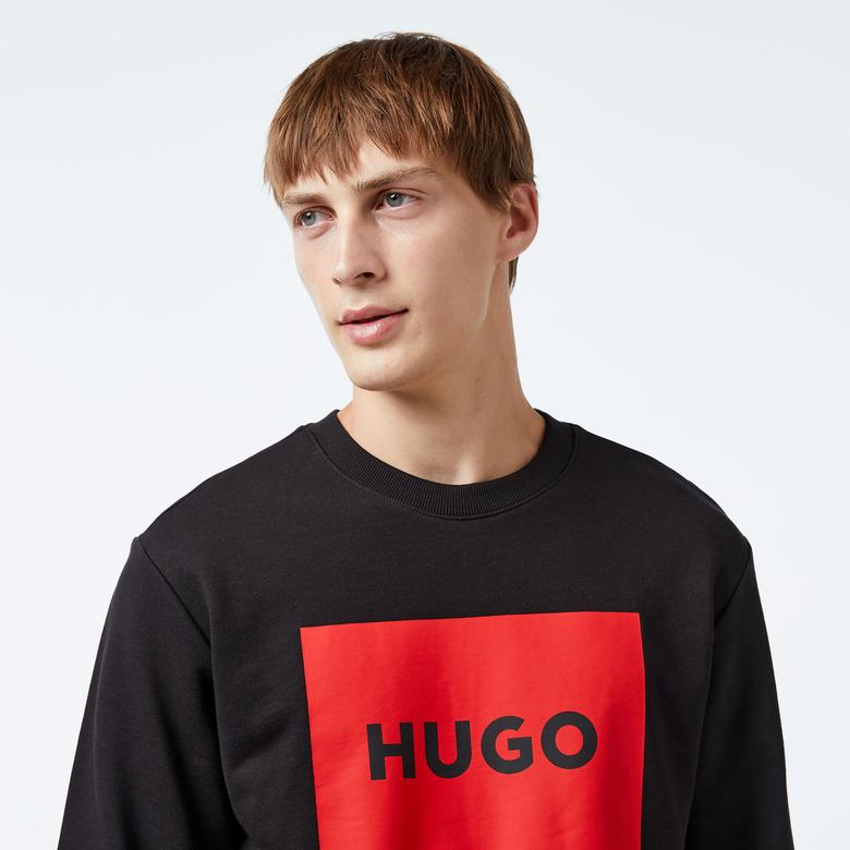 Hugo Erkek Siyah Sweatshirt