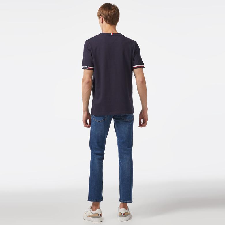Tommy Hilfiger Erkek Mavi Pantolon