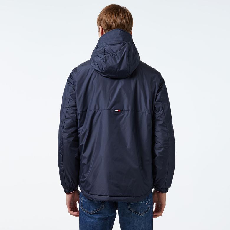 Tommy Hilfiger Erkek Mavi Mont