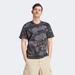 adidas Camo Aop Erkek Siyah T-Shirt
